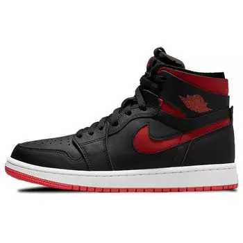 Air Jordan 1 High Zoom Comfort Черные университетские красные женские кроссовки Белые CT0979-006 42