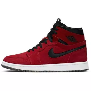 Air Jordan 1 High Zoom Comfort Gym Красные мужские кроссовки Черно-белые CT0978-600