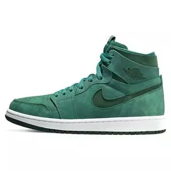 Air Jordan 1 High Zoom Comfort Neptune Green Женские кроссовки Белый Черный CT0979-301 36.5