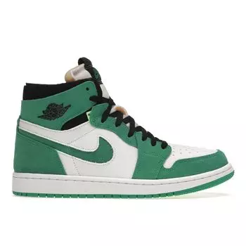 Air Jordan 1 High Zoom Comfort Stadium Зеленые женские кроссовки Белый Черный CT0979-300 42
