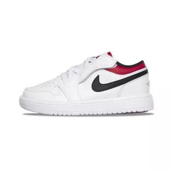 Air Jordan 1 Low ALT PS Белые спортивные красные детские кроссовки Черные BQ6066-118 35