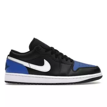 Air Jordan 1 Low Black Royal Toe Unisex Sneakers White Game-Royal 553558-042 44