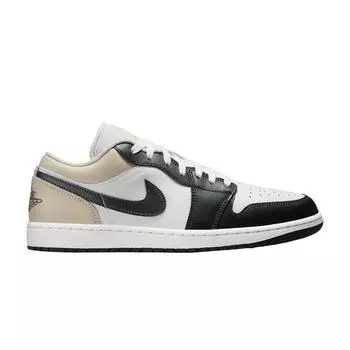 Air Jordan 1 Low Black Toe Rattan Мужские кроссовки Белый Summit-White Off-Noir 553558-153 44.5
