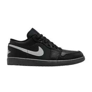 Air Jordan 1 Low Black White Dark Gum Unisex Sneakers Dark-Smoke-Grey HV5968-001 36.5