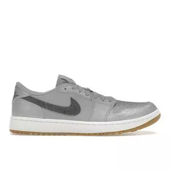 Air Jordan 1 Low Golf Wolf Grey Gum Мужские кроссовки Iron-Grey White Gum-Medium-Brown DD9315-006 37.5