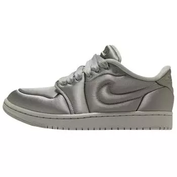 Air Jordan 1 Low Method of Make Satin Grey Женские кроссовки Средне-серые HF3969-002 39