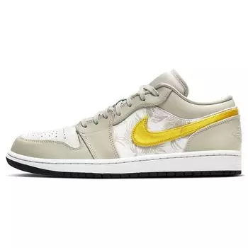Air Jordan 1 Low Orewood Brown Мужские кроссовки Светло-оревуд-коричневые Amarillo White CK3022-107 42
