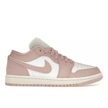 Air Jordan 1 Low Pink Oxford женские кроссовки Белый парус DC0774-162 36.5