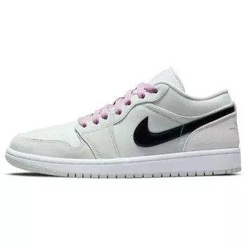 Air Jordan 1 Low SE Barely Green Женские кроссовки Черные Светло-Арктически-Розовые Белые CZ0776-300 44.5