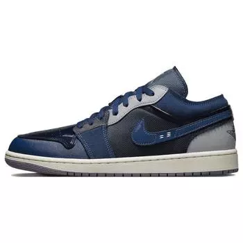 Air Jordan 1 Low SE Craft Inside Out - Мужские кроссовки Obsidian Blue French-Blue Sail DR8867-400 42.5