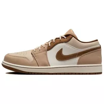 Air Jordan 1 Low SE Hemp Oatmeal Мужские кроссовки Коричневый парус Светло-британско-коричневый HF5753-221