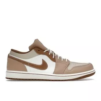 Air Jordan 1 Low SE Hemp Oatmeal Мужские кроссовки Коричневый парус Светло-британско-коричневый HF5753-221 41