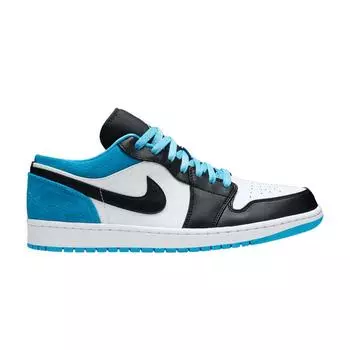 Air Jordan 1 Low SE Laser Blue Мужские кроссовки Черный Белый CK3022-004