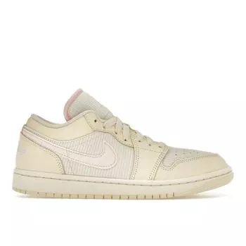 Air Jordan 1 Low SE Muslin Legend Розовые женские кроссовки Светло-коричневый парус Кокосовое молоко FQ1925-100 38