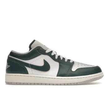 Air Jordan 1 Low SE окисленные зеленые мужские кроссовки белый парус FQ7687-300