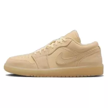 Air Jordan 1 Low SE Pale Vanilla женские кроссовки кремовые металлик-золото FZ3972-294 40.5