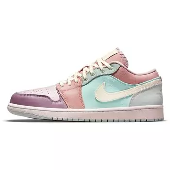 Air Jordan 1 Low SE Пасхальные кроссовки унисекс Разноцветные Шампанское Кокосовое Молоко DJ5196-615 38