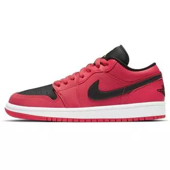 Air Jordan 1 Low Siren Красные женские кроссовки Черно-белые DC0774-600 37.5