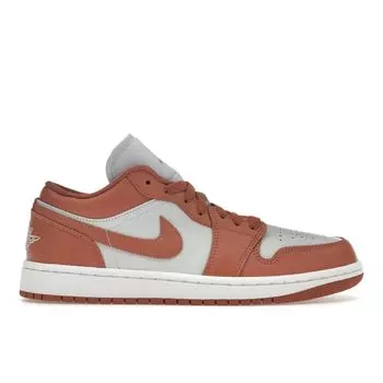 Air Jordan 1 Low Sky J Оранжевые женские кроссовки Pure-Platinum White DC0774-080 36