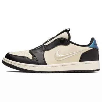 Air Jordan 1 Low Slip Fossil Женские кроссовки Коричневый цвета слоновой кости антрацит AV3918-201 41