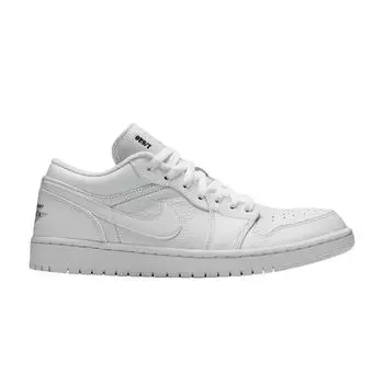 Мужские кроссовки Air Jordan 1 Low Vintage Lichen Белый Черный-Винтаж-Лишень 553558-115
