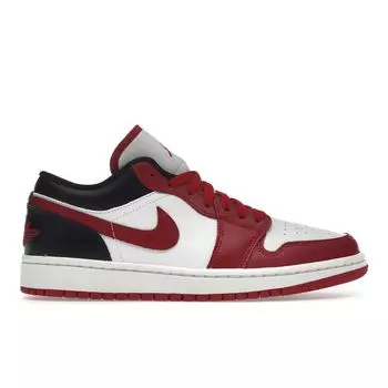 Air Jordan 1 Low White Gym Красные женские кроссовки Черный парус DC0774-160 35.5