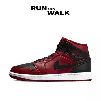 Air Jordan 1 Mid Reverse Bred 554724-660 (воля)