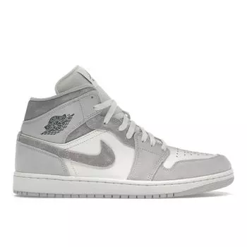 Air Jordan 1 Mid SE Neutral Grey Sail мужские кроссовки дымчато-серые FQ7720-002 42.5