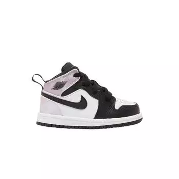 Детские кроссовки Air Jordan 1 Mid SE TD Zen Master Black White Amethyst-Wave DM6217-001 27