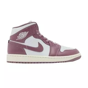 Air Jordan 1 Mid Sky J Mauve Женские кроссовки Фиолетовый Pure-Platinum Sail BQ6472-050 36.5