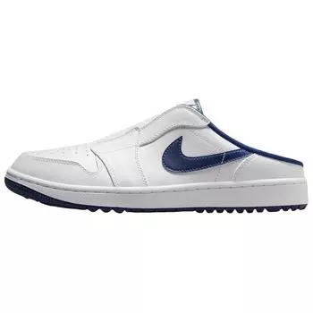 Air Jordan 1 Mule Golf Белый Полуночный Синий Мужские Кроссовки FJ1214-103 40