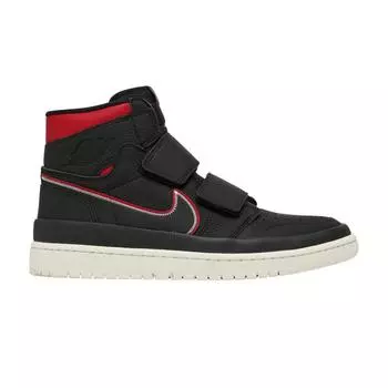 Air Jordan 1 Retro High Double Strap Черные красные мужские кроссовки AQ7924-016