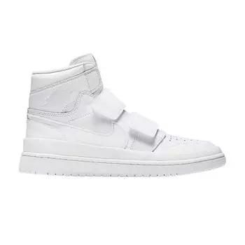 Air Jordan 1 Retro High Double Strap Summit Белые мужские кроссовки Светло-кремовые AQ7924-100