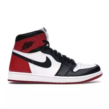 Air Jordan 1 Retro High OG Black Toe 2016 Мужские кроссовки Белый Бело-Университетский Красный 555088-125 45