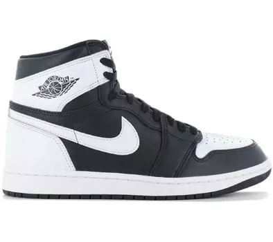 Air Jordan 1 Retro High OG - Черно-белые - Мужские кроссовки Баскетбольные кроссовки Кожа DZ5485-010 ОРИГИНАЛ EU 42.5 US 9 чёрный