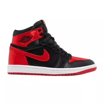 Air Jordan 1 Retro High OG Satin Bred 2023 Женские кроссовки Черный Университет-Красный Белый FD4810-061 36