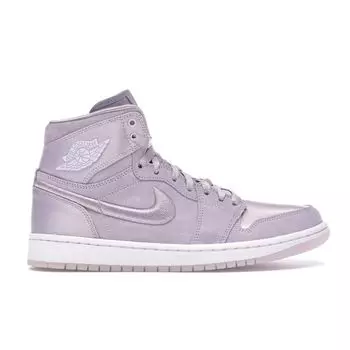 Air Jordan 1 Retro High Season of Her: Женские кроссовки Barely Grape Фиолетовый Белый-Металлик-Золотой AO1847-545