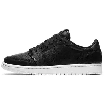 Air Jordan 1 Retro Low Metallic Gold Женские кроссовки Черный металлик-Золото-Белый AH7232-011