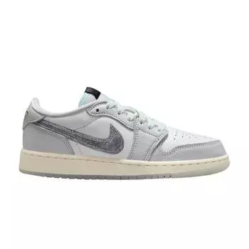 Air Jordan 1 Retro Low OG GS Year of the Snake Kids кроссовки серые Summit-White Photon-Dust HF3207-100 35.5