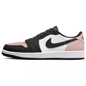Air Jordan 1 Retro Low OG Отбеленные коралловые кроссовки унисекс Розовый Черный Белый CZ0790-061 44.5