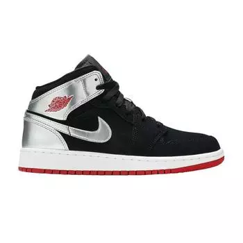 Кроссовки Air Jordan 1 Retro Mid GS Johnny Kilroy Kids Black Gym-Red 554725-057