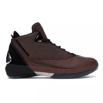 Air Jordan 22 OG Basketball Кожаные мужские кроссовки Коричневый Черный Темно-янтарный 316238-002