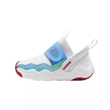 Air Jordan 23/7 TD White University Blue Red Детские кроссовки Металлик-Золотой Университет-Красный Триллер-Изумруд FN8898-171 23.5