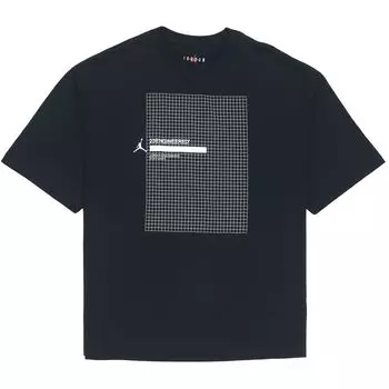 Air Jordan 23 Engineered Mesh Спортивная футболка с круглым вырезом и короткими рукавами Мужские топы Черные DA9870-010 XL