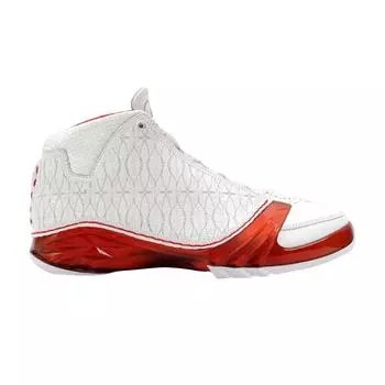 Air Jordan 23 OG White Varsity Red Мужские кроссовки Металлик-Серебристый 318376-161