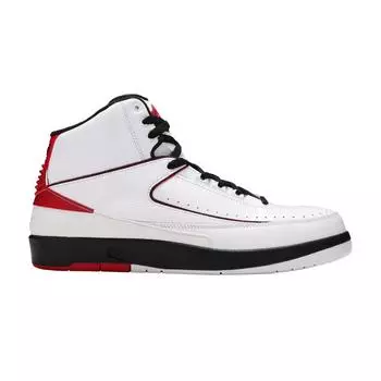 Air Jordan 2 Retro QF Varsity Red 2010 Men Sneakers White Black-Varsity-Red 395709-101