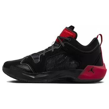 Air Jordan 37 Low PF Stunt Мужские кроссовки черные университетские красные темно-серые DQ4123-007 44.5