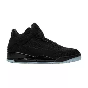 Air Jordan 3 Retro Flyknit Черные мужские кроссовки антрацит-черный AQ1005-001