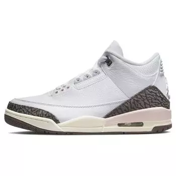 Air Jordan 3 Retro Neapolitan Женские кроссовки белые темно-мокко Атмосфера CK9246-102 44