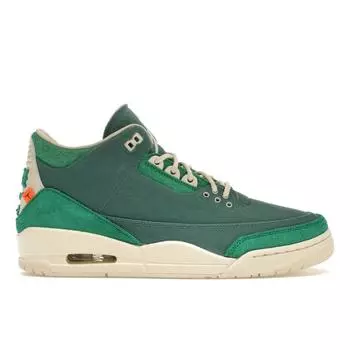 Air Jordan 3 Retro SP Bicooastal Женские кроссовки Зеленый Черный Малахит FZ7974-300 36
